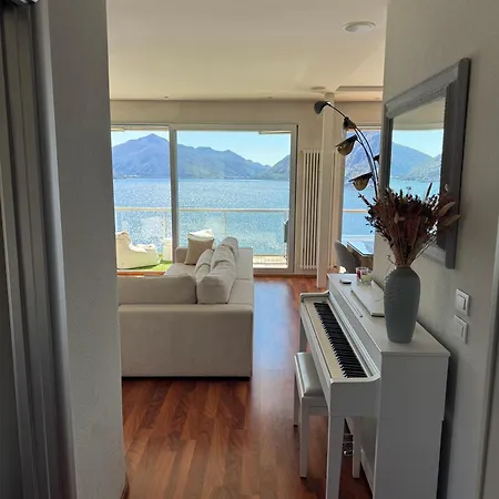 Attico Con Vista Panoramica Sul - Due Appartamento Lugano