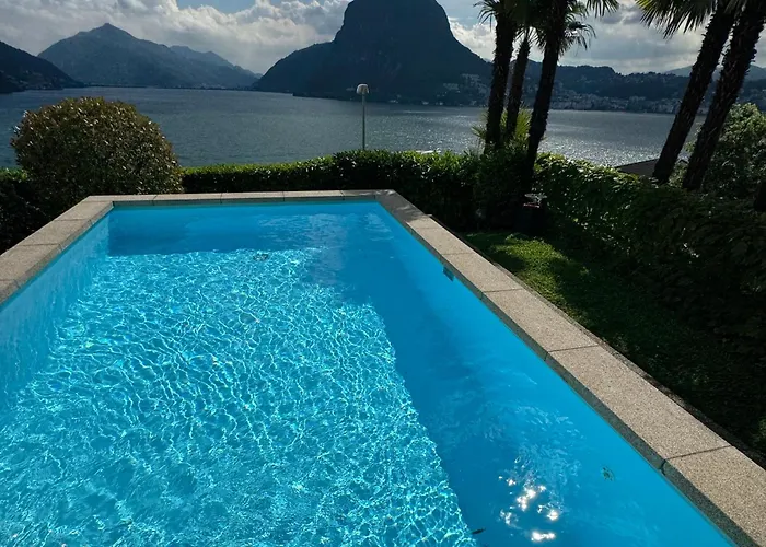 Apartamento Attico Con Vista Panoramica Sul - Due Lugano