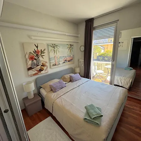 Attico Con Vista Panoramica Sul - Due Apartamento *